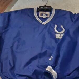 STARTER Blue and Gray Windbreaker Jacket